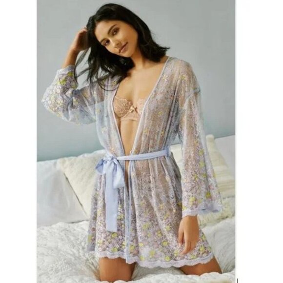 Rya Collection Festival Cover Up in Lavender from Anthropologie - Size M/L - NWT - Picture 1 of 8